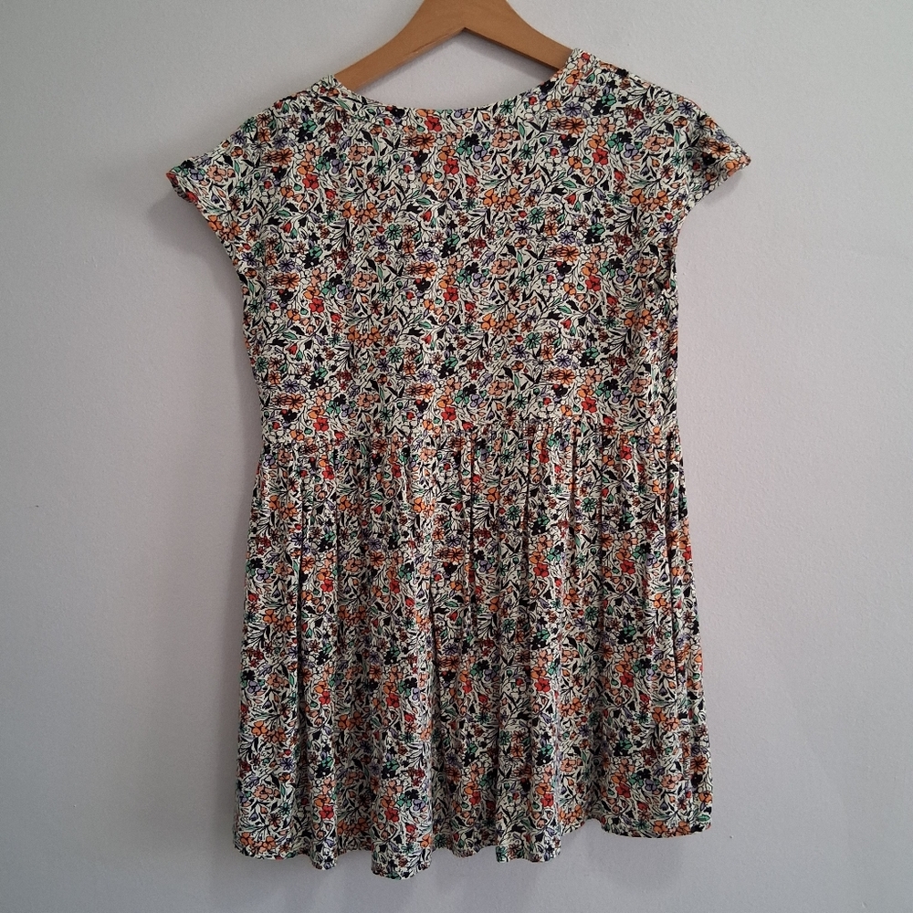 Vanessa Virginia Anthropologie Floral Blouse Lace Small - Picture 6 of 8